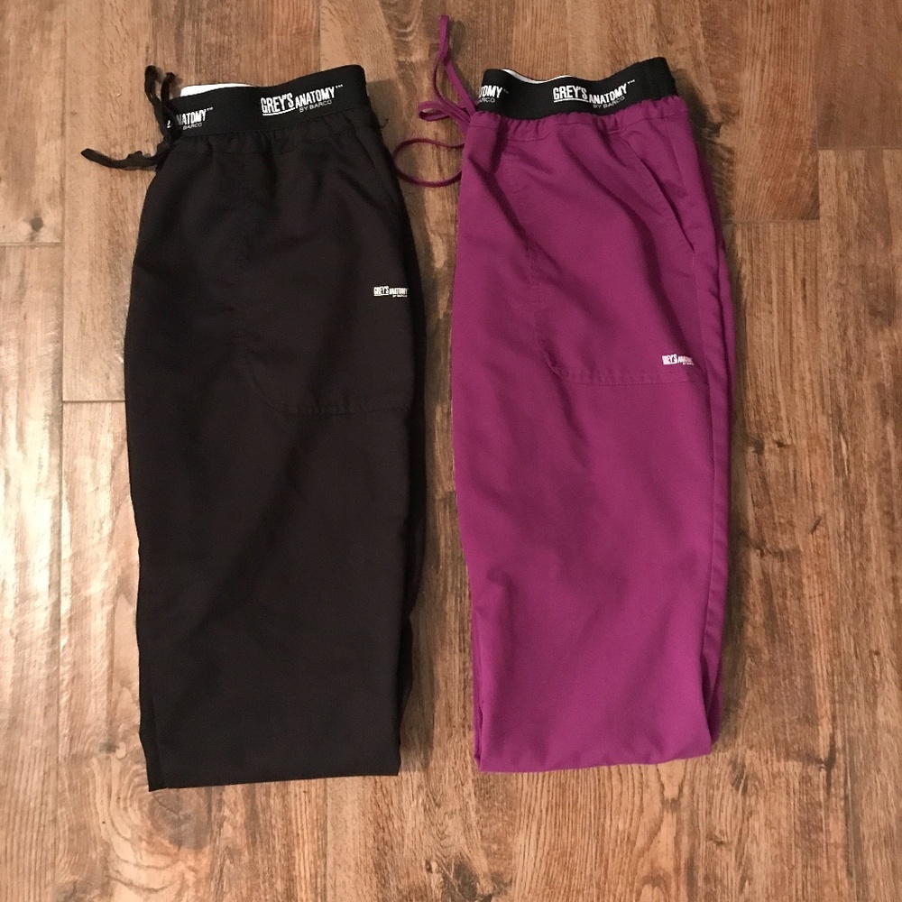 Grey's Anatomy Scrub Pants by Barco (2 pairs)